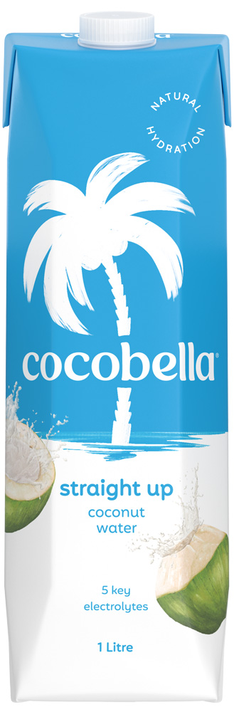 Cocobella Straight Up Coconut Water 1L